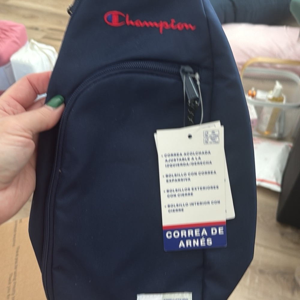 Champion Navy Sling Bag -NWT